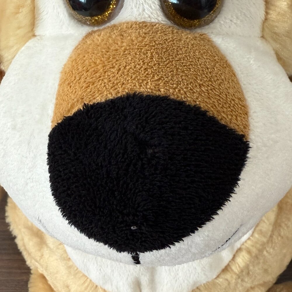 Kellytoy Lion Plush Stuffed Animal Soft Cuddly Toy Brown Shaggy Mane Floppy Legs - Picture 8 of 13